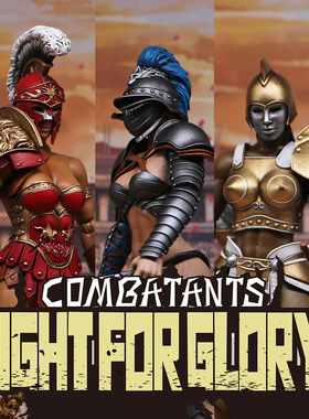 【现货】XesRay 荣耀之战第3波FFGW3女角斗士 受训角斗士 7寸可动