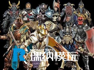 【预售】四骑士 1/12 神话军团 西幻系列 全明星6 全6波 可动人偶