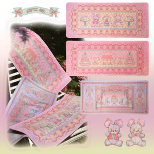 珍奇柜主题桌垫三款 插画原创防滑防水超大电脑鼠标垫宿舍桌垫