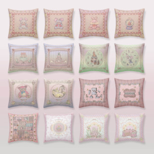 鲁德菲西牌| 9款 |浅色系抱枕靠垫|Rudefish独立原创设计