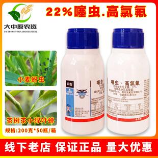 巴菲特剿灭22%噻虫高氯氟茶小绿叶蝉小麦蚜虫噻虫嗪云击杀虫剂