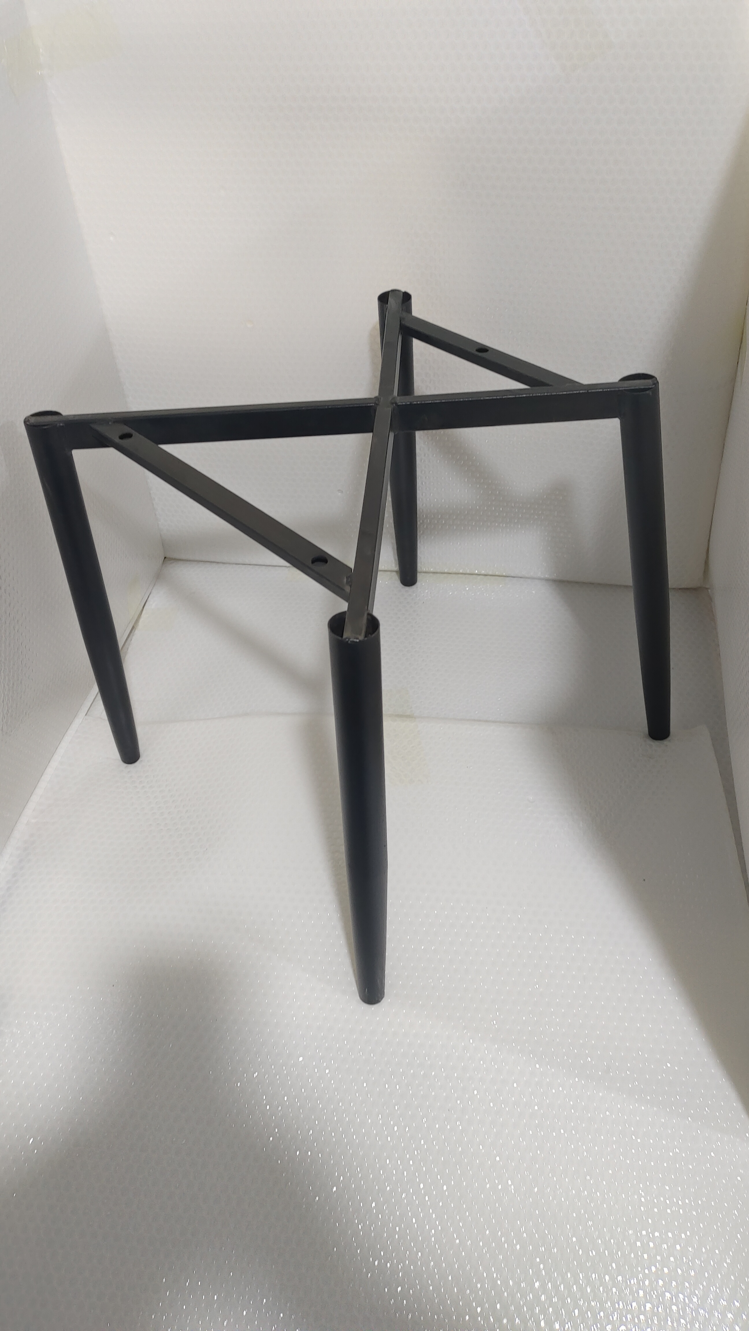 餐椅家用金属支撑脚高级轻奢餐厅椅子脚架梳妆椅支架餐厅椅子配件