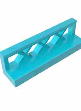 高砖积木零件GDS-881配件1x4x1栅栏兼容3633小颗粒MOC拼插散件