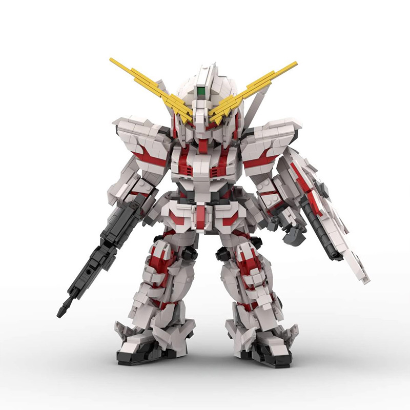 机动战士高-达RX-0独角兽积木