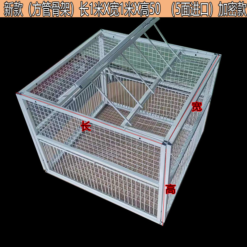 鸽子撞门鸽子活络门笼撞门鸽笼铁笼只进不出跳笼天落笼撞门自动门图片