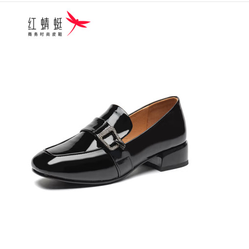 红蜻蜓女单鞋春秋皮鞋豆豆鞋不累脚平底一脚蹬妈妈鞋 断码清仓,女鞋,乐福鞋（豆豆鞋）,淘宝优惠券,粉丝福利购,淘宝优惠卷