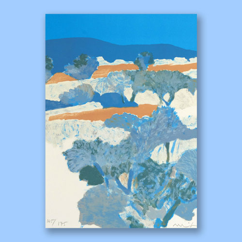 罗杰穆尔风景油画小众文艺装饰画