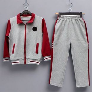 济南历城区小学生春秋冬季季校服套装校服裤外套上衣