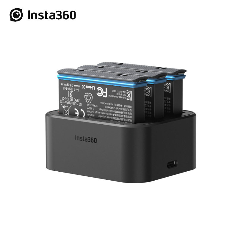 影石Insta360 X3全景相机充电配件电池/充电管家1800mAh 相机配件
