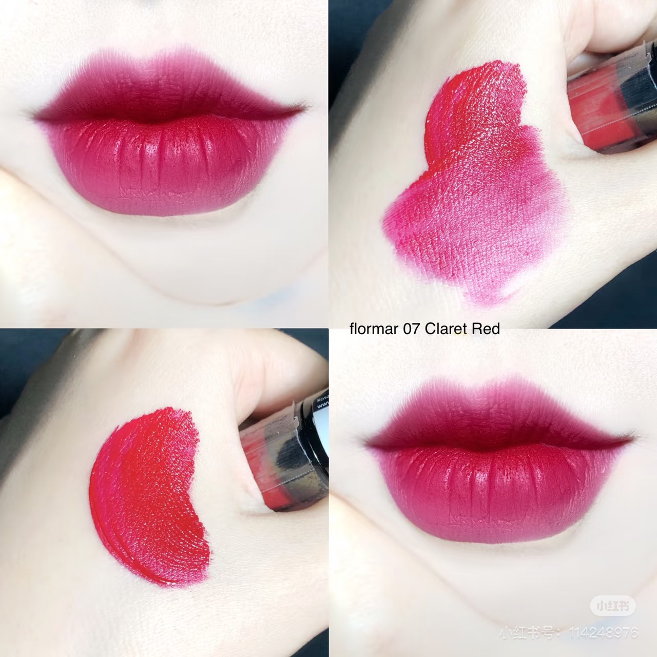 土耳其flormar爆款雾面哑光唇釉奶油丝绒质地