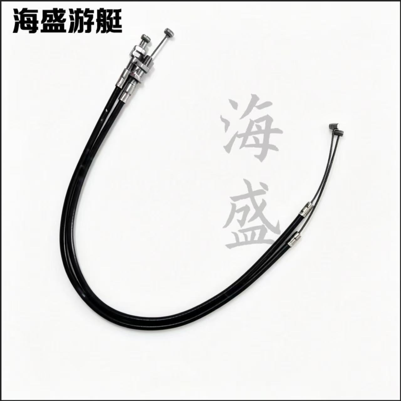 适用铃木二冲程15匹船外后操机油门线拉线图片