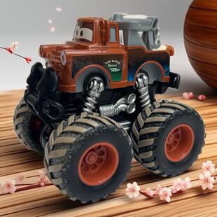 新款儿童玩具汽车总动员越野汽车麦赛车合金麦昆惯性四驱昆玩具车