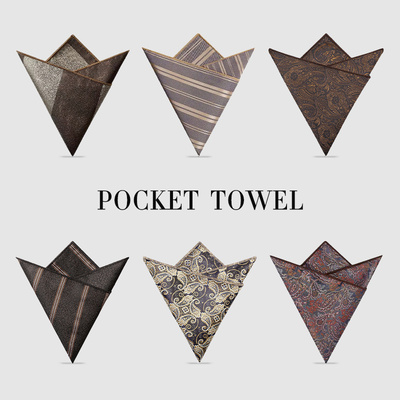 男西装胸口巾口袋巾正装商务西服