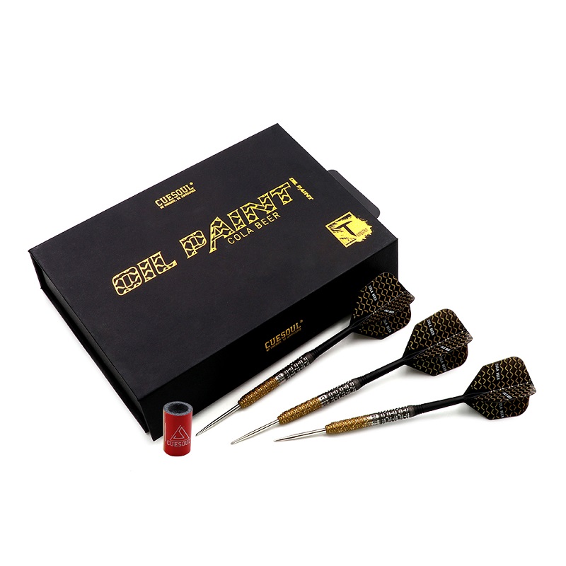 CUESOUL/Q兽可乐啤酒软式飞镖钨钢21g酒吧娱乐电子专业比赛飛鏢针