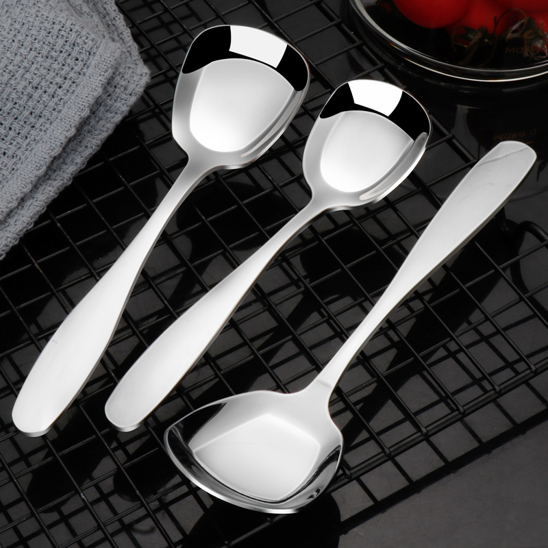 西餐勺加深方头平底勺