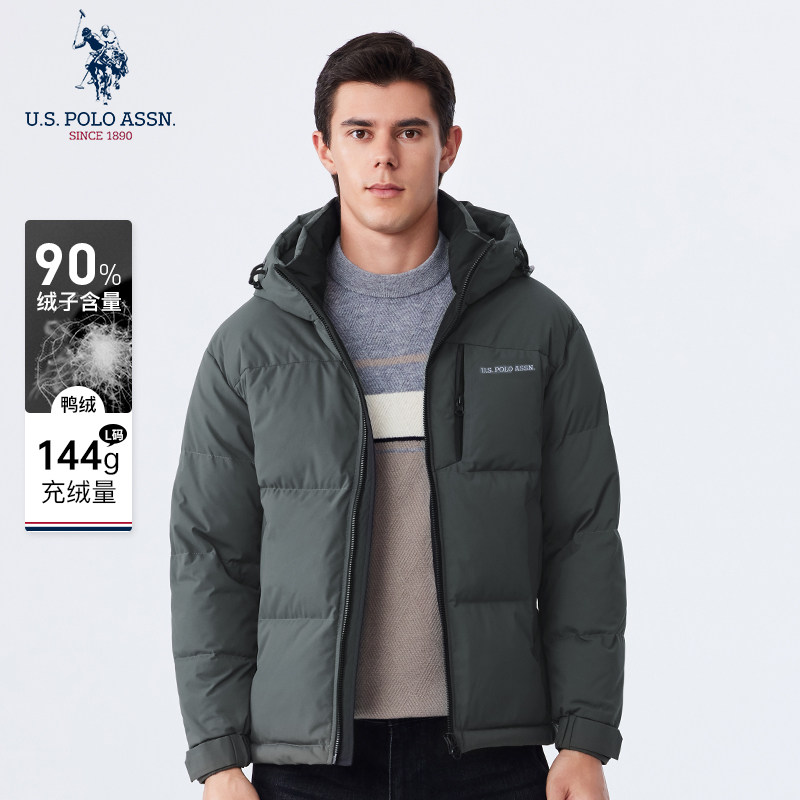 男士加厚羽绒服U.S.POLOASSN.