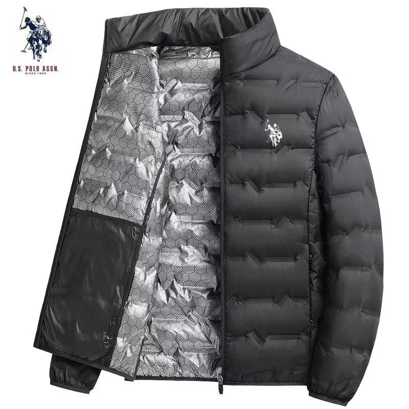 USPA短款羽绒服美式休闲