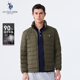 U.S. 立领夹克 外套防寒时尚 POLO ASSN.羽绒服男轻薄保暖鸭绒冬装