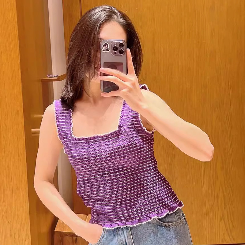 maSande23夏季新款女装法式多巴