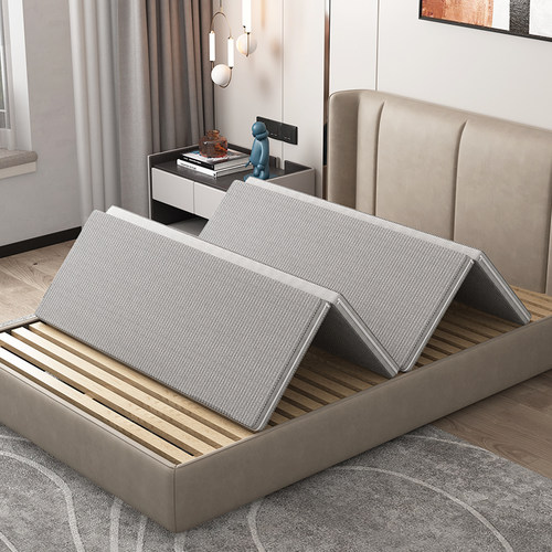 乐丝四折叠床垫椰棕硬床褥地铺垫