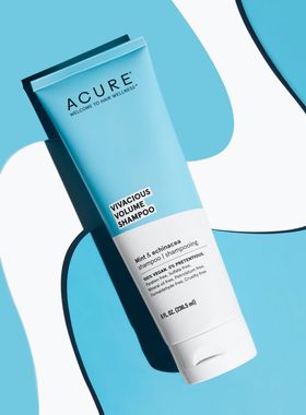 包邮美国Acure Organics洗发水温和保湿香波不含硫酸盐236ml