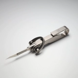 Подвесная пряжка титаново сплав сплав вентилятор нож складной бумажный нож Открытие ножа EDC Портативный портативный портативный инструмент № 3 рама ножа 3