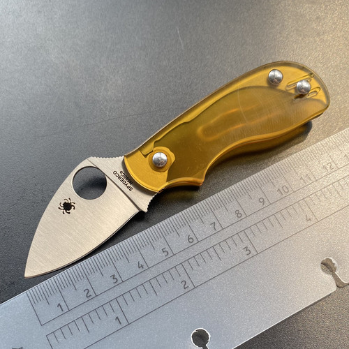 Spyderco经典EDC折叠小刀PEI柄