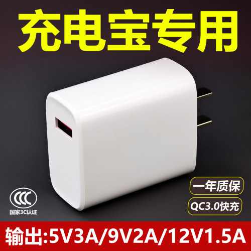 充电宝专用充电器头18W