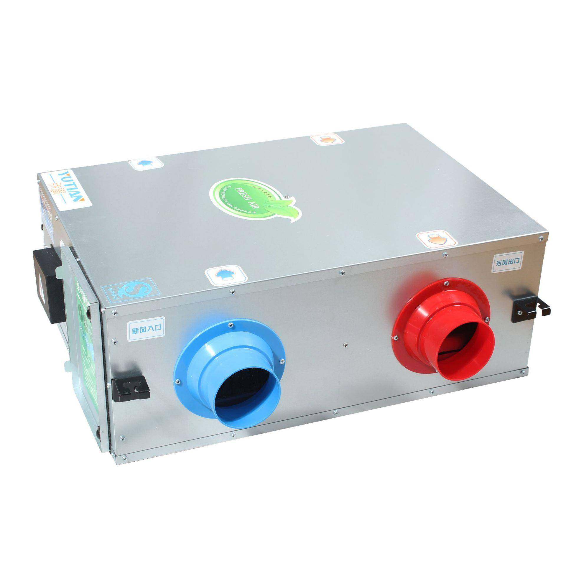 上海家用净化空气换气风机处理PM2.5新风净化系统双向流新风机