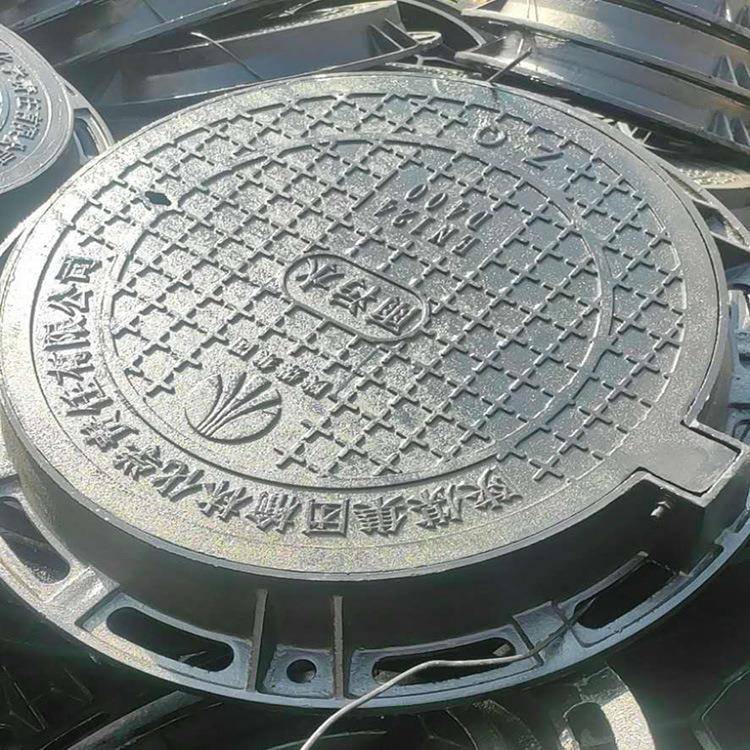 球墨铸铁井盖 下水道雨水圆形五防双层污水窨井盖 可加工