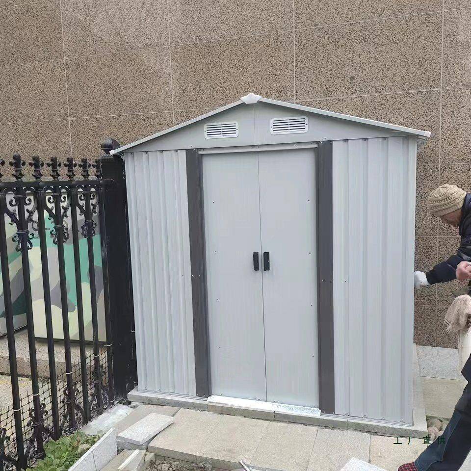 工具房简易房户外组合屋室外花园庭院杂物储物收纳间组装活动板房