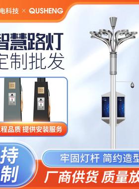 厂家直供智慧路灯5g市政多功能道路灯一体化太阳能城市智慧路灯