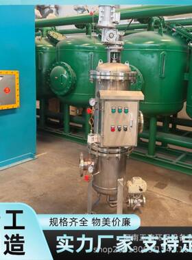 304 多柱吮吸自清洗过滤器 50-500微米大通量化工工艺水耐腐蚀自