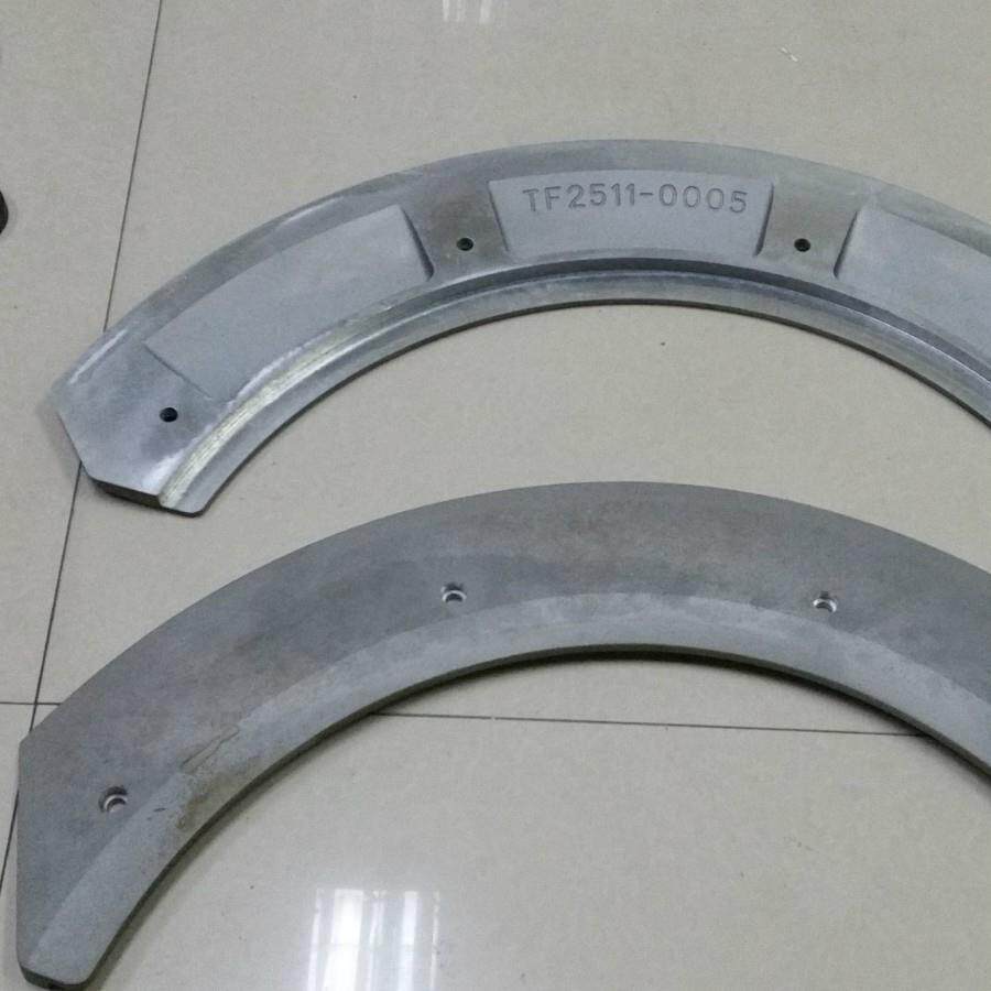 TF2511-0005圆弧斜板ARC SLOPING PLATE纺织机械配件 纺机备件