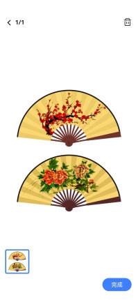 布折扇贵妃醉酒扇子梅花牡丹梨花颂京剧古装舞蹈戏曲扇子梁祝蝴蝶