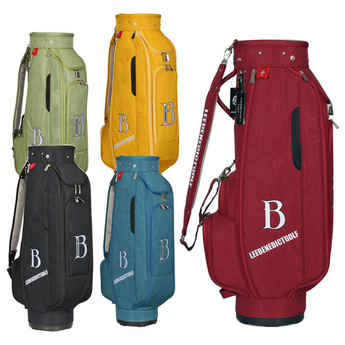 正品LEEB 高尔夫球包男女用轻便防水布包golf bag标准球杆包时尚