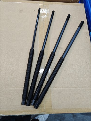 液压衬套工具丝杆配件 配合液压衬套拆装工具使用双头丝不带螺帽
