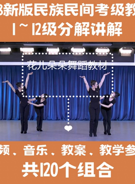 2023新版中国民族舞蹈民间全套