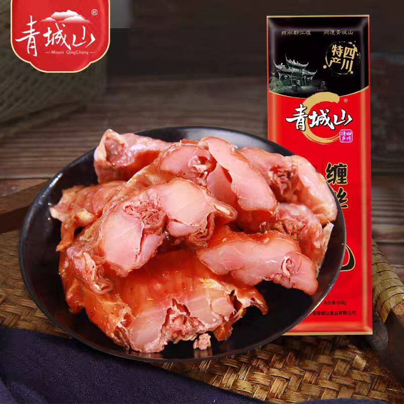 青城山老腊肉缠丝兔450g四川腌肉/腊肉/腊禽类