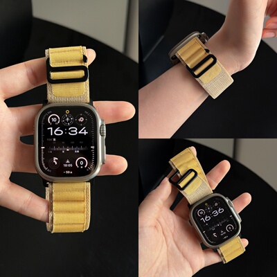 AppleWatch11尼龙回环手表表带