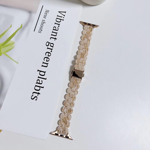 applewatch表带ins树脂细款夏天