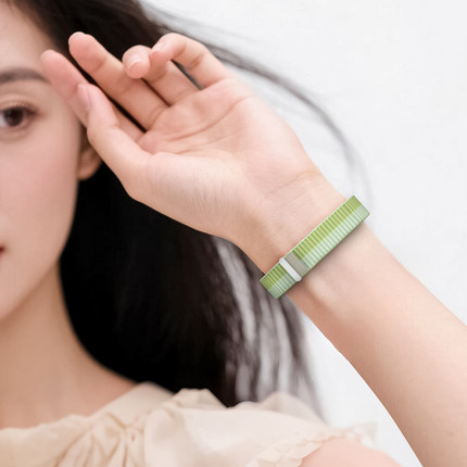 适用小米手环9表带8手表10腕带智能nfc版磁吸替换带回环男女生运动尼龙编织手表带pro一体快拆式高级配件夏天