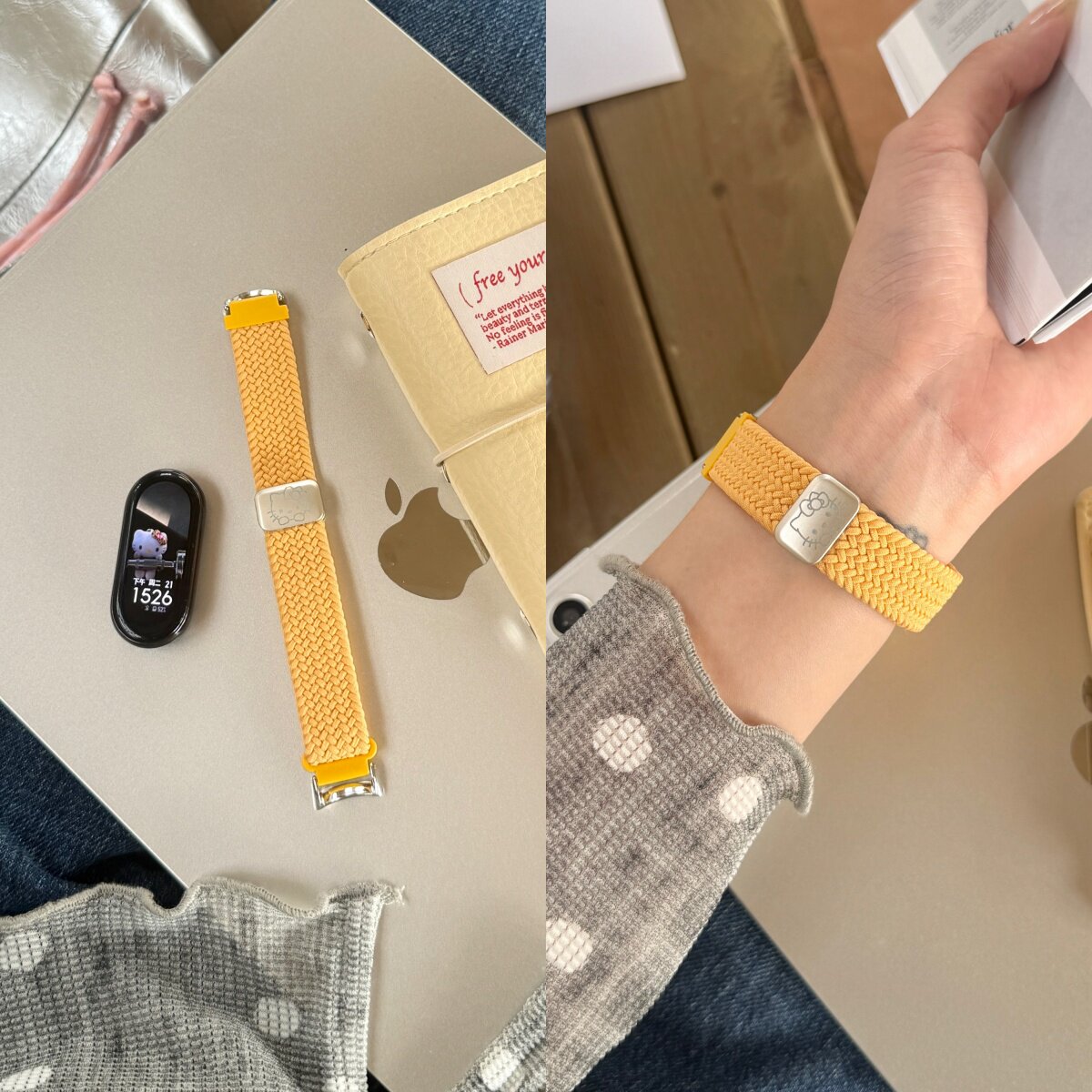 小米10/nfc尼龙编织表带图片