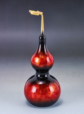 黄铜葫芦仿古摆件复古福禄寿中式