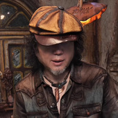 2025年美式 复古帽子男真马皮八角帽报童贝雷鸭舌潮牌日系油蜡帆布