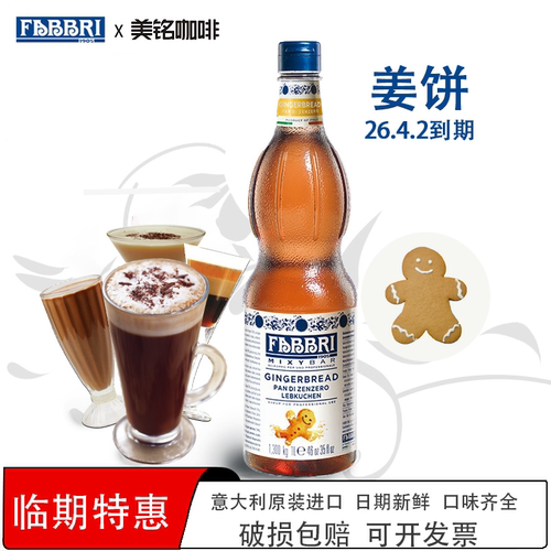 法布芮FABBRI姜饼糖浆意大利进口