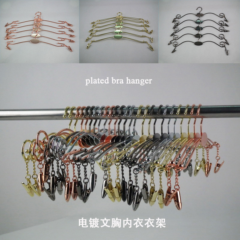 服装衣架私人Logo 配件 颜色等个性化定制生产 DIY 服饰展示用品