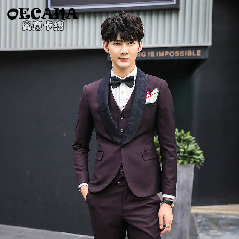 Costume homme OECANA en polyester pour automne - Ref 1558090 Image 4