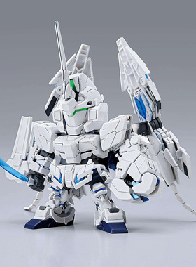 启越模型BB战士SD敢异端达终极独角兽飞翼手办机器人拼装变形玩具