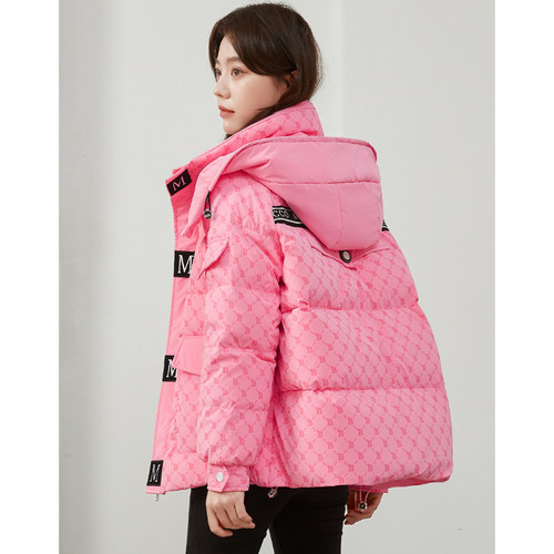 国潮时尚洋气短款小个子羽绒服女